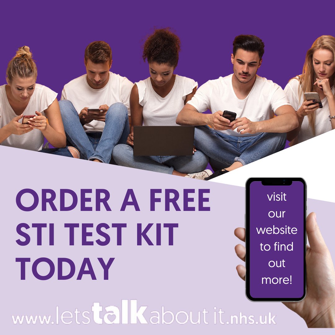 Order Your FREE STI Test Kit Today via our Website!

Click the link to find out how you can get yours!

letstalkaboutit.nhs.uk/personal-healt…

#LTAI #LetsTalkAboutIt #STItesting #GetChecked #STI #StaySafe #SexualHealth #Hants