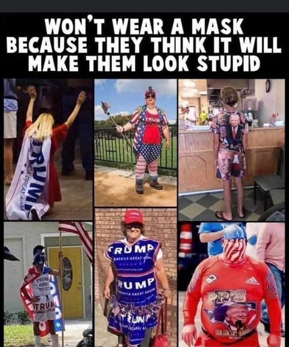 If someone dresses in the American flag, goes to rallies with hundreds of flags, & screams that they're a patriot, it's a damn good bet that they're not. #Nationalism #Projection #Treason