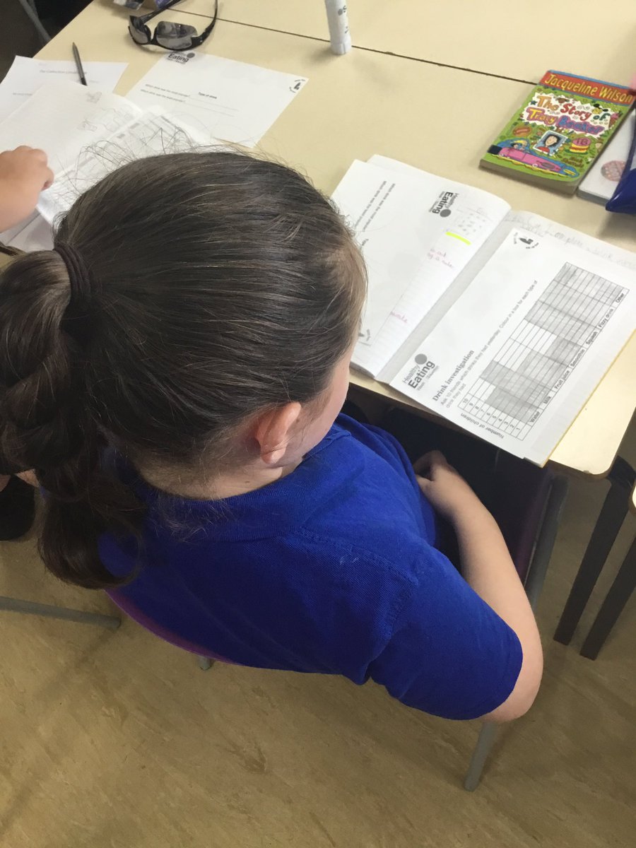 LeysFarm's tweet photo. Class 4W enjoyed completing a drinks survey today for @HealthyEatingWeek #LFJSScience https://t.co/XLcpBd0DLr