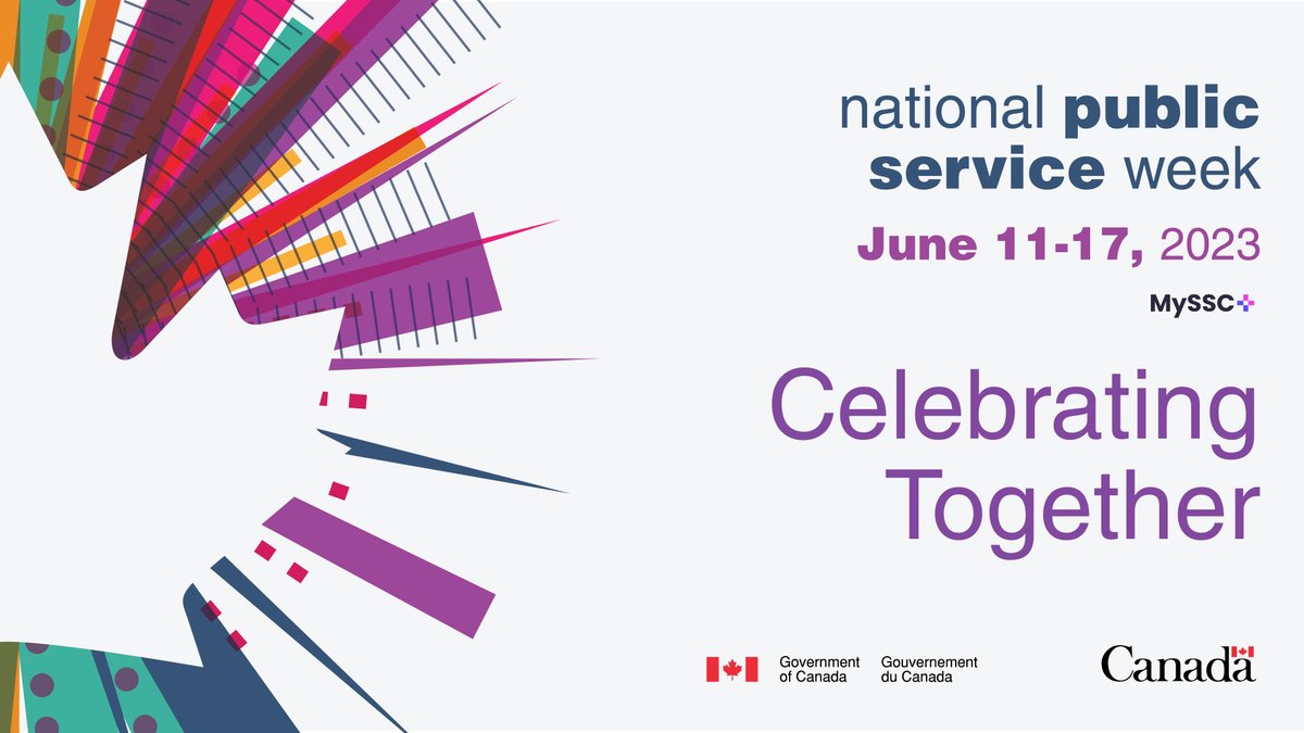 SSC_CA's tweet photo. Happy #NPSW to all those who work hard to make a difference in the lives of Canadians. 🎉
To our SSC family –thank you for your continued efforts and contributions to supporting our #GCPartners. We are #StrongerTogether! https://t.co/AJCMhdj45e