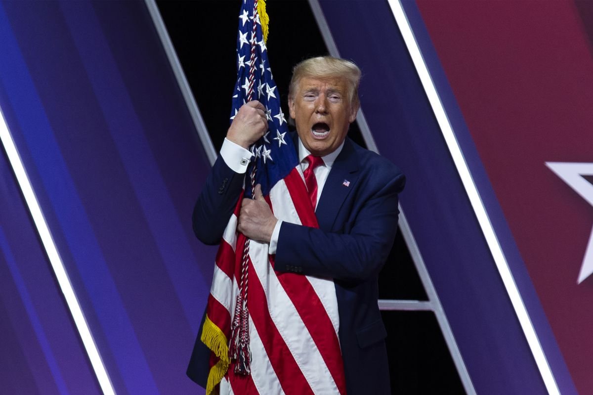 When Fascism comes to America, it will be carrying the Bible, wrapped in the American flag! Thy name shall be Christian Nationalism!

Barr Grand Wizard