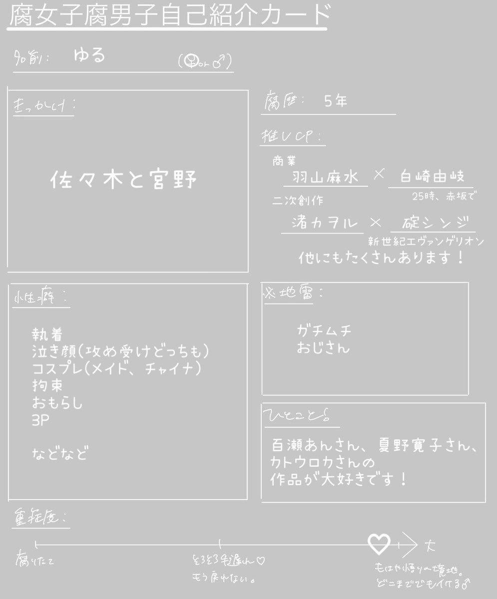 yr__03_'s tweet photo. tag🏷´-

18↓  │  関東  │  学生

\ 仲良くしてくれるお友達探しています!! /

♡ or RTで気になった方お迎え行きます☁️

 #商業BL好きな人と繋がりたい 
 #腐女子腐男子自己紹介カード 
 #腐女子さん腐男子さんと繋がりたい 
 #腐女子さんと繋がりたい https://t.co/WznbV5pBvB