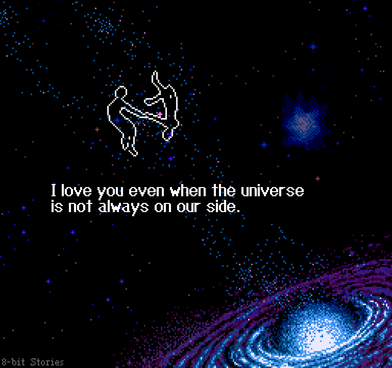 eightbitstories's tweet photo. Thank you for the support. This art is available as a high-res wallpaper for both desktop and mobile and includes the text version: https://t.co/ylH3UWbOtu https://t.co/DtYIaQv2qb