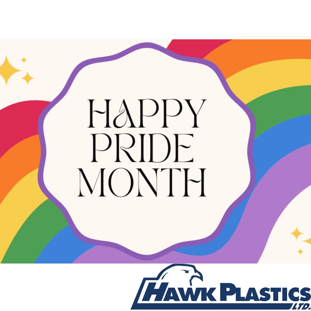 Happy Pride Month from the Hawk Family!!
#HawkPlastics #Hawk #PlasticsManufacturing #Windsor #WindsorOntario #LocalEmployer #LocalEconomy #SupplyChain #AutoSupplier #YQG #BuildingTomorrow #Manufacturing #People #MadeInOntario #CanadianMade #Quality #EmployingCanadians #Hiring