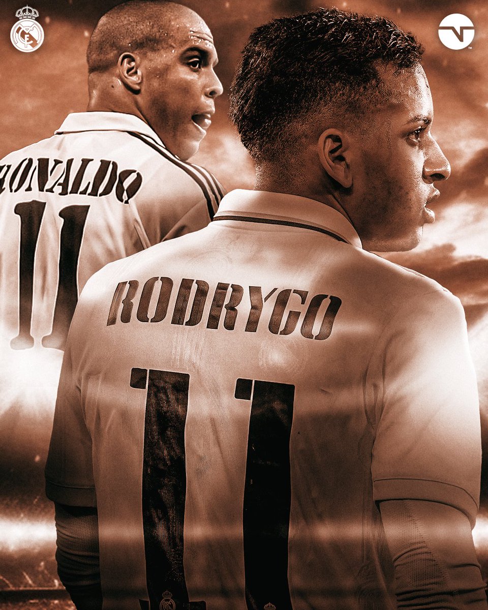 A camisa 1⃣1⃣ também tem história no Real Madrid! Vale lembrar que foi o primeiro número de Ronaldo Fenômeno no clube! Tá em boas mãos com o Rayo, né?! ⚡🇧🇷