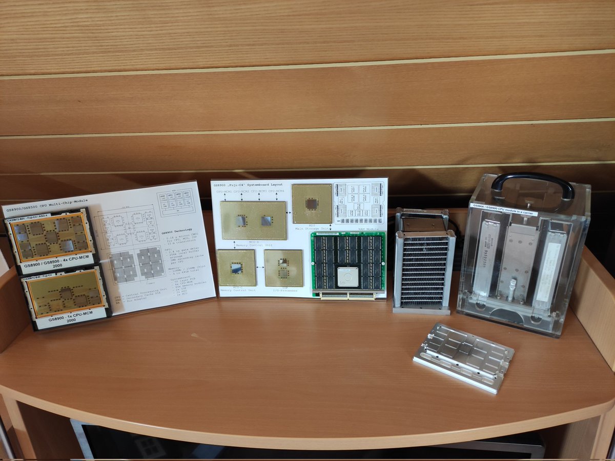 Loeschzwerg_3DC's tweet photo. Another stand-up display about the Fujitsu GS8900 mainframe is ready. This time about the CPU multi chip modules and further technical information 😎👍🏻 

#mainframe #museum #fujitsu #globalserver #gs8900 #s390 https://t.co/2rdEhUoisP
