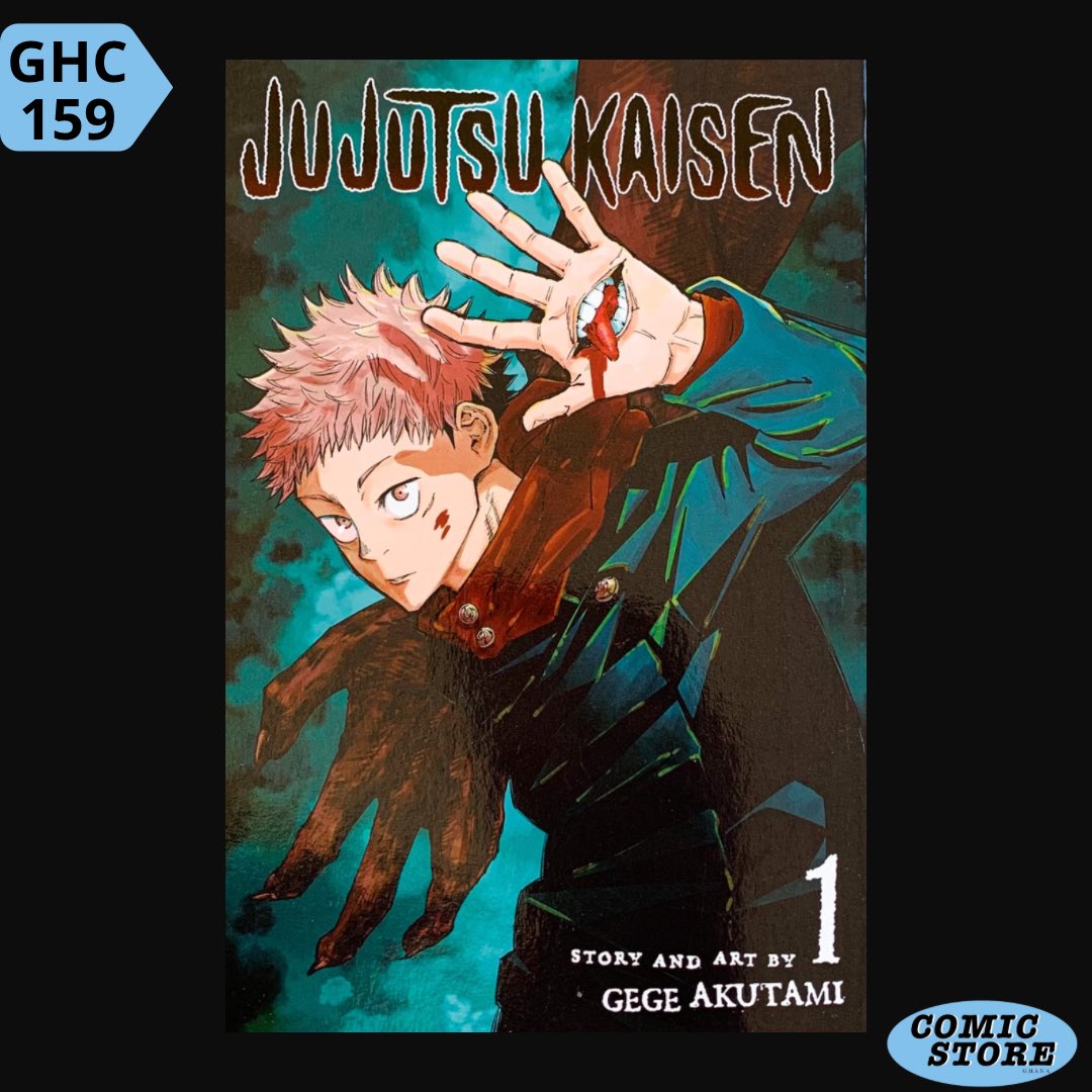 comicstoregh's tweet image. VIZ MEDIA : JUJUSTU KAISEN
Issue No. : 1

Order via the website linked in the description.
#ghana #vizmedia #comics #accra #manga #africa #comicstore #jujutsukaisen