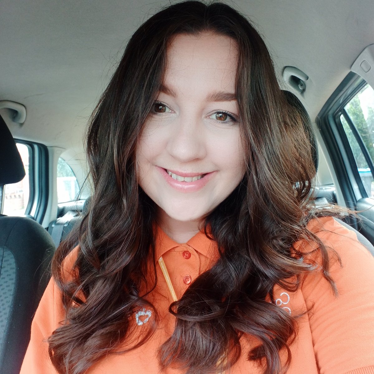 Also had the opportunity to take part in some filming at the event so I have fancy hair today! 😂