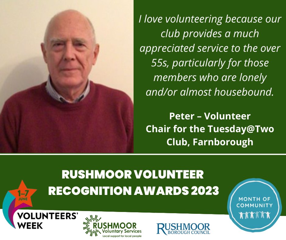 Rushmoor Volunteers tweet media
