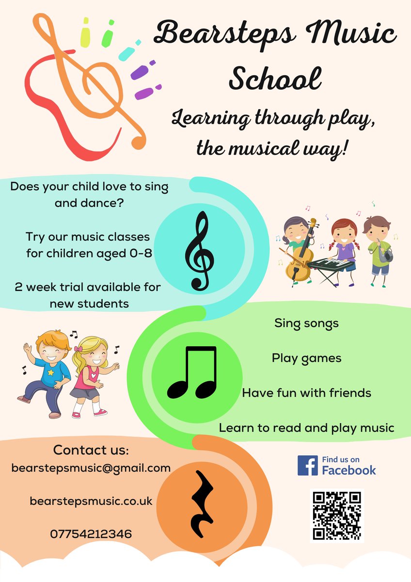 Bring your little ones to Bearsteps Music School every Saturday morning here at The Place, where they can can learn through play the musical way! for info call 07754 212346 or go to bearstepsmusic.co.uk
#musicschool #learnthroughmusic #learnthroughplay #musiclessons #bearsteps