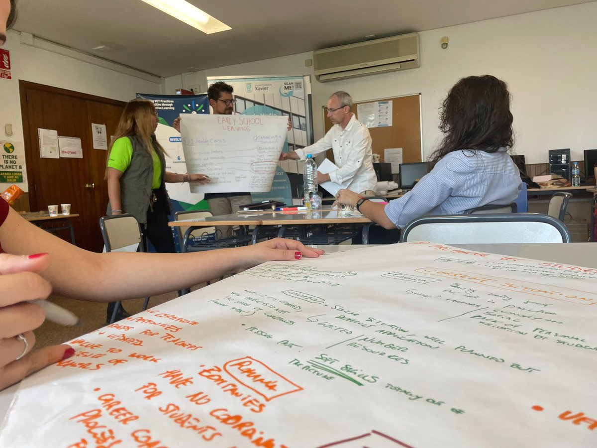 AnnalisaCarus10's tweet photo. #VETPACT on DAY 3️⃣ is about sharing&discuss how❓️ to meet real needs both for students&teachers as well as for companies that will employ them. What will be the next⏭️ steps? Stay tuned👀👉https://t.co/qzwucuZ07i https://t.co/olkc9DNzn8
