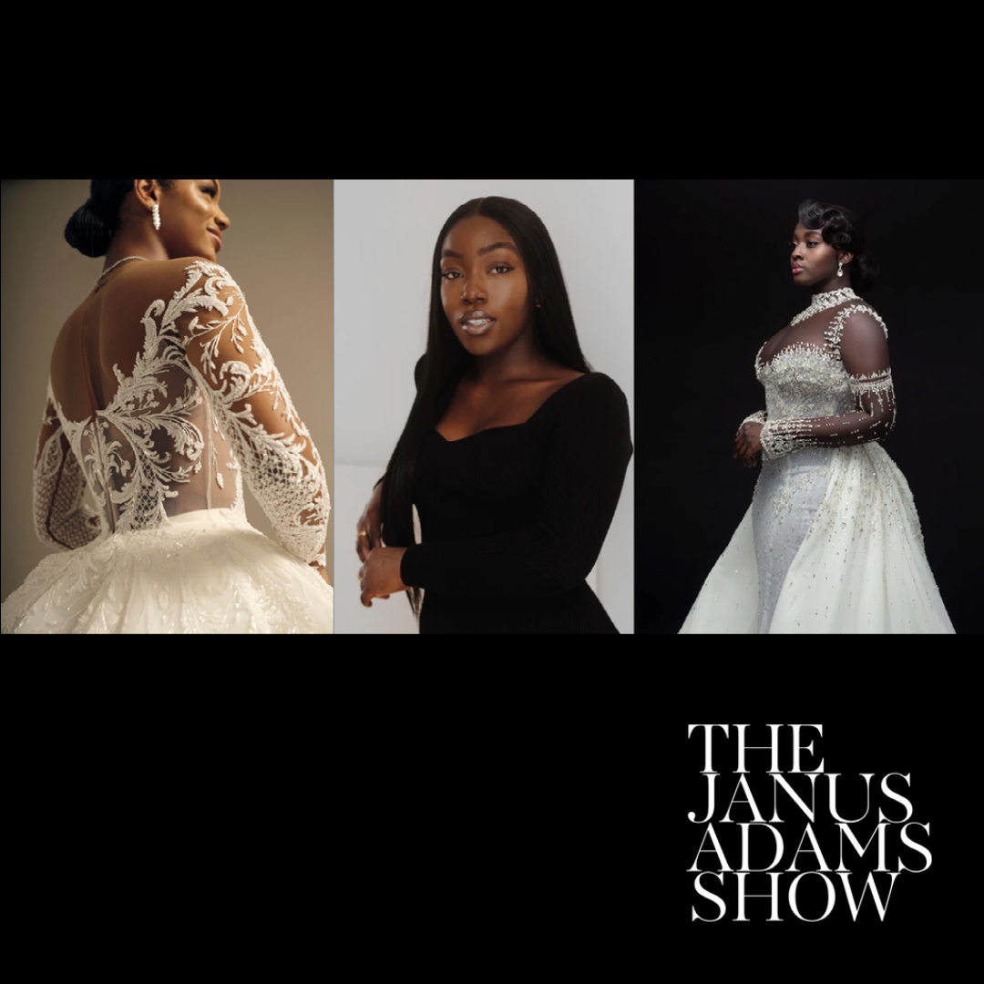 JanusAdams's tweet photo. For June brides & grooms: Alonuko, a London-based fashion house, creates iconic illusion wedding dresses in sheer tulle for every skin tone. Embrace #BlackJoy. https://t.co/590D1D7HNq #JuneBrides #WeddingFashion #BlackJoy #JuneBrides https://t.co/bAIHLZ4Sf9