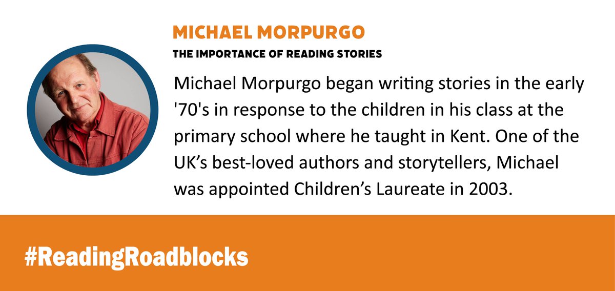 Exciting news!

We're thrilled to announce Michael Morpurgo as a Keynote Speaker at our conference!  

Join Michael at the Cornerstone English Conference 2023 on 20th June. #MichaelMorpurgo #ReadingRoadblocks