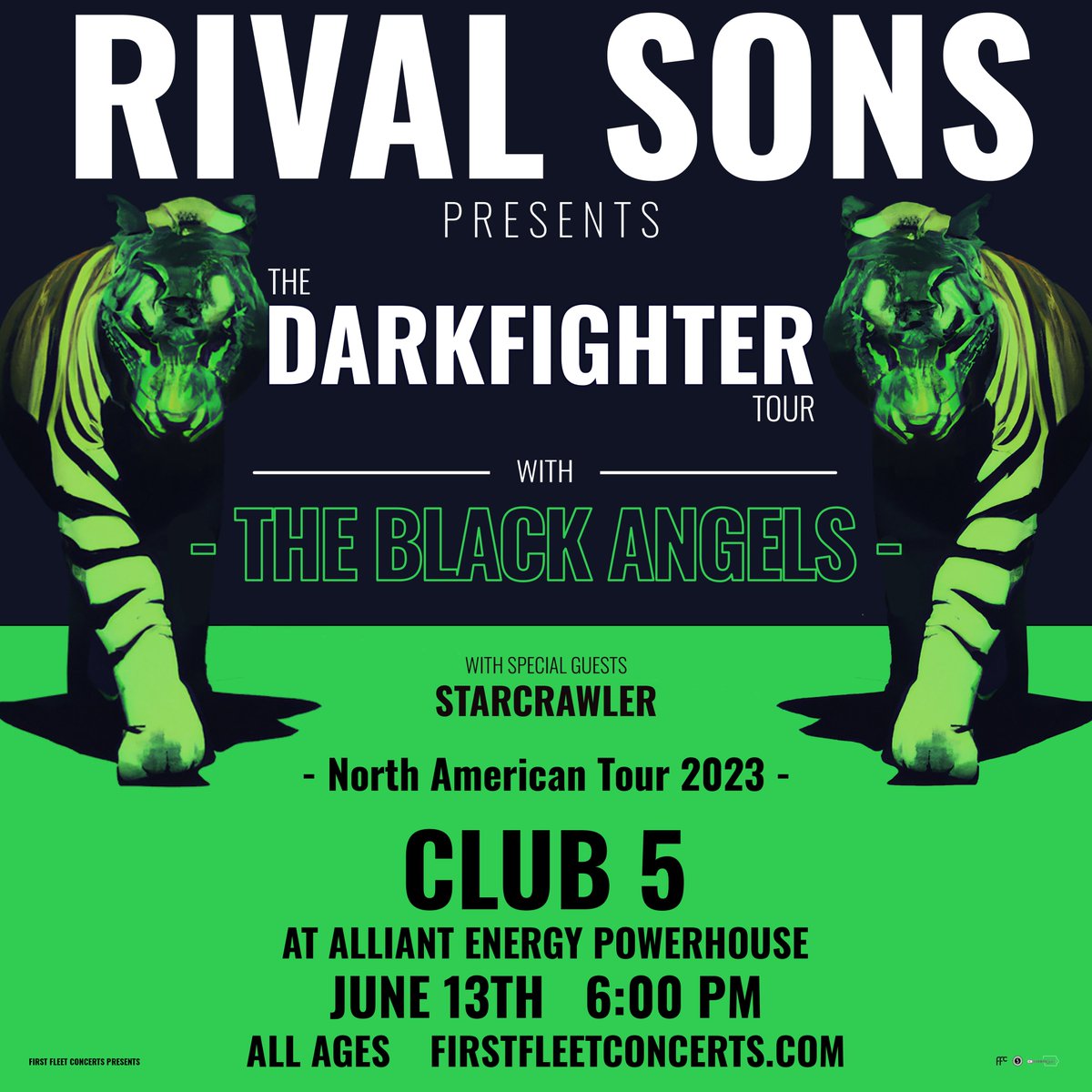 Don't miss <a href="/rivalsons/">Rival Sons</a> TOMORROW night!

📅 June 13th 
🎟️bit.ly/434OrMT
📍Club 5 at the Alliant Energy PowerHouse
