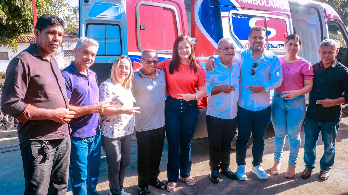 E no dia dos namorados quem não namora faz o quê ?? TRABALHA 😂🫶🏻

Mais uma ambulância entregue ao município de Centro do Guilherme. Hoje tô de lovezinho com esse presente 🎁 😻