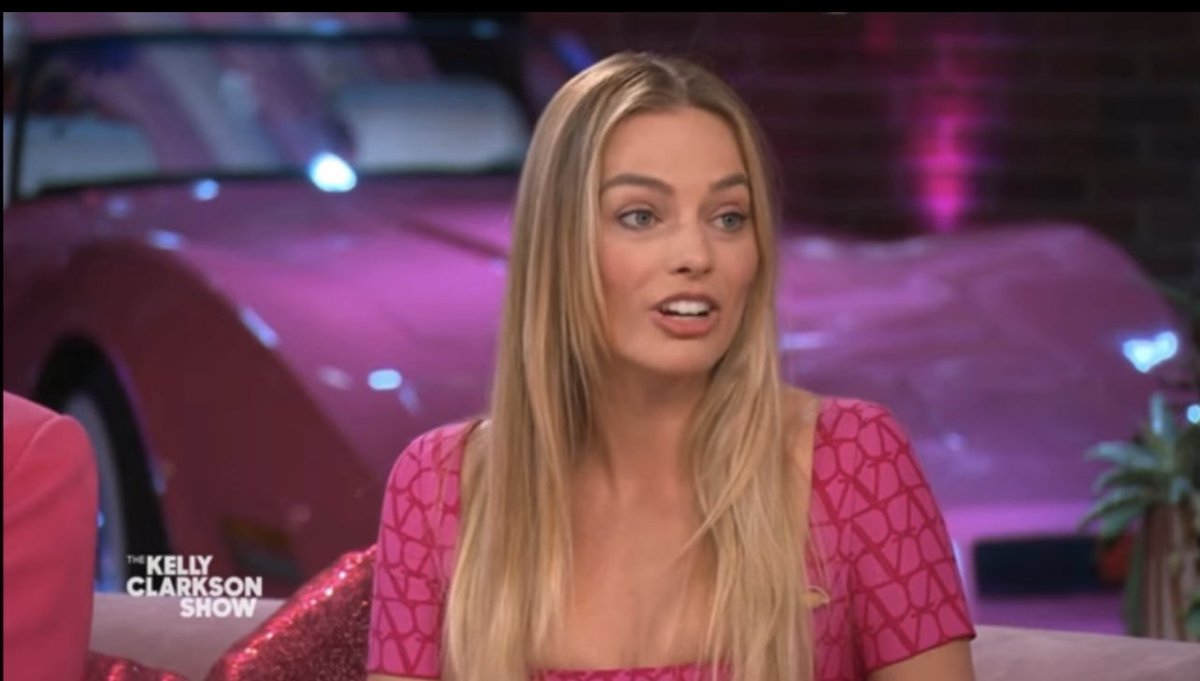 🎀 Margot Robbie no The Kelly Clarkson Show🎀