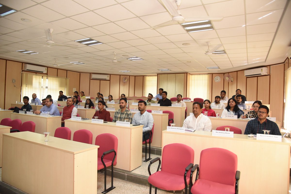 Sh. D.S. Chaskar, Chief Engineer, NWA, <a href="/CWCOfficial_GoI/">Central Water Commission</a>, <a href="/MoJSDoWRRDGR/">Not Ministry of Jalshakti Anymore</a> inaugurated the training program on 'Introduction to Google Earth Engine &amp; Its Applications in WRM', which is being conducted for Implementing Agencies of <a href="/NHPConnect/">National Hydrology Project</a> during 12-16 June, 2023.