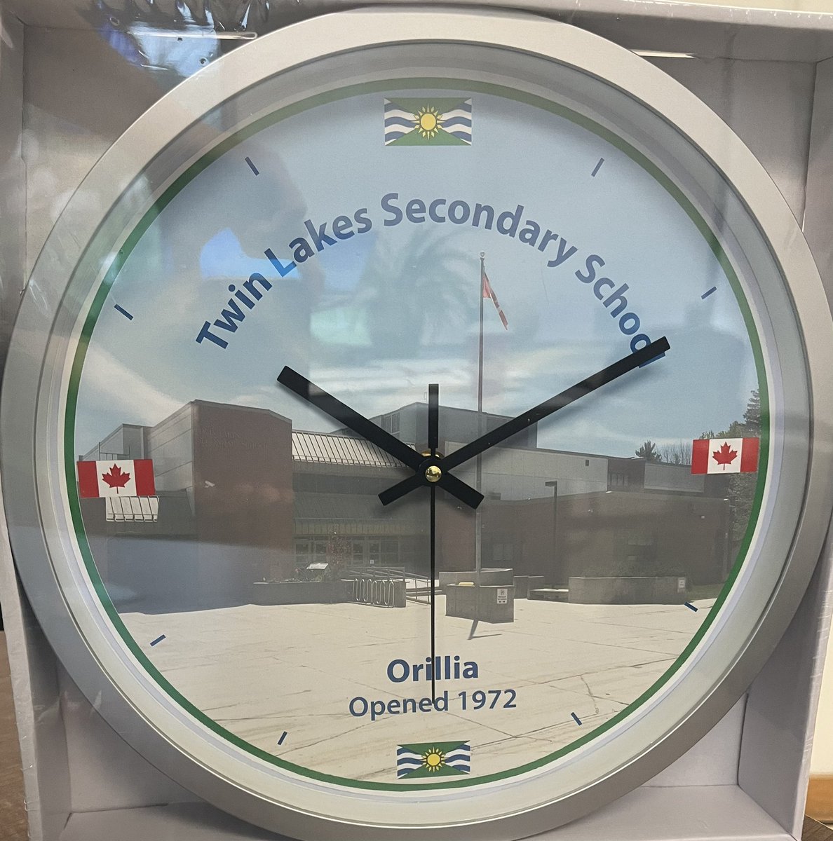 Thank you to Billy and Donna Black from Soccer Elite Sports Gifts for this beautiful clock commemorating our 50th anniversary!