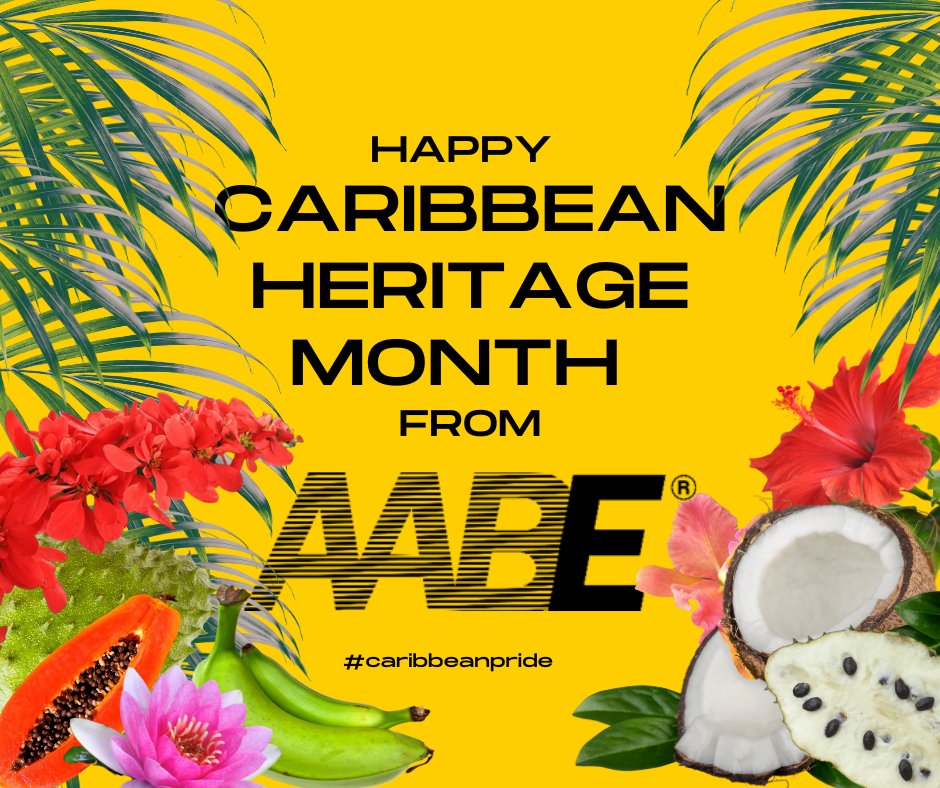 The Caribbean has a bright and diverse energy future. Ralph Cleveland and the AABE National want to wish you a Happy Caribbean Heritage Month! #AABEcelebratescaribbeanheritage #caribbeanpride #future #energy