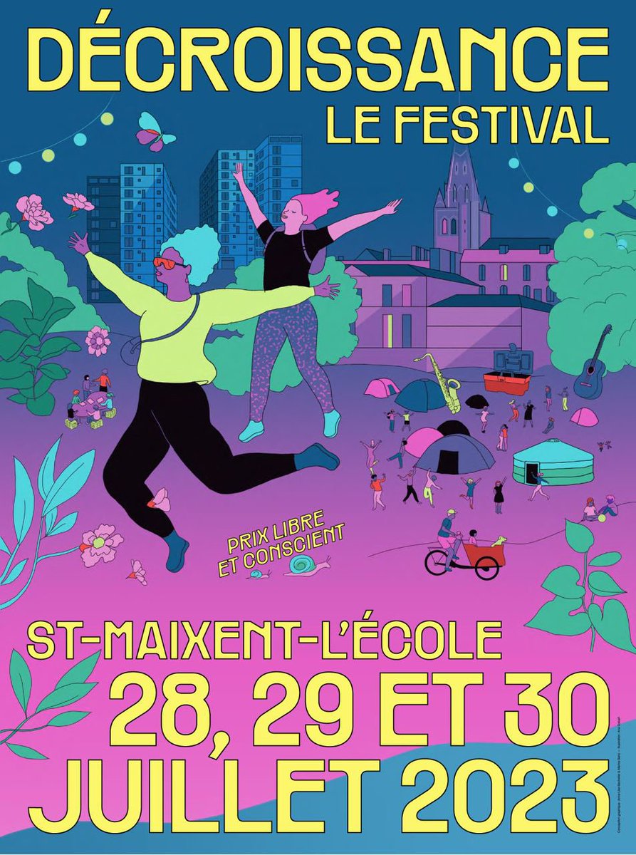delphinebatho's tweet photo. #Décroissance 
Un mot d’ordre, une issue de secours, un art de vivre mieux autrement… un changement de système pour donner de l’importance à ce qui est vraiment essentiel…
🙌 L’événement citoyen et culturel à ne pas manquer cet été a besoin de votre aide ici ⤵️
https://t.co/IF8n4NoHH6