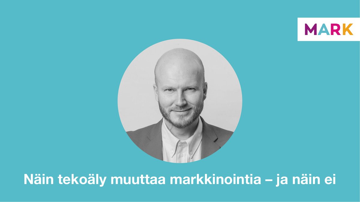 To 15.6. on luvassa huima kevätkauden päätös, kun  Lassi Kurkijärvi <a href="/lassi/">Lassi Kurkijärvi</a> syväluotaa AI:n nykyhetkeä ja tulevaisuutta. Mikä on hypeä ja mikä ei? Tätä et voi jättää väliin!
👉 bit.ly/3OJm41Z

#MARKwebinaari <a href="/Sofigate/">Sofigate</a> 
#tekoäly #markkinointi #digitalisaatio #yhteiskunta