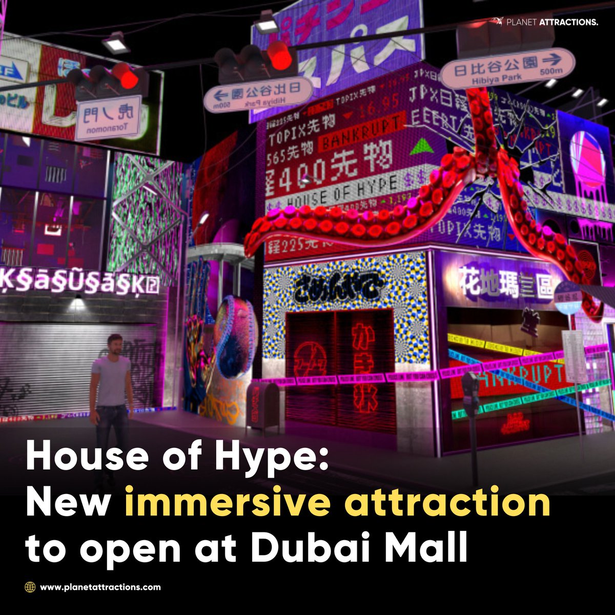 A new immersive experiential destination is set to open at the Dubai Mall later this year. tinyurl.com/2ye54nk4

@TheDubaiMall | #HyperSpace | #HouseOfHype | #ImmersiveExperiences