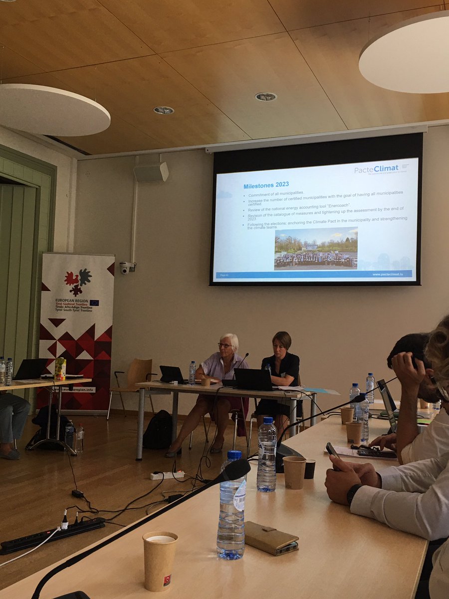 #EuropeanEnergyAward general assembly today in Brussels. Presentation of countries’ progress, with participation of Serbia and Tunisie. Welcome!