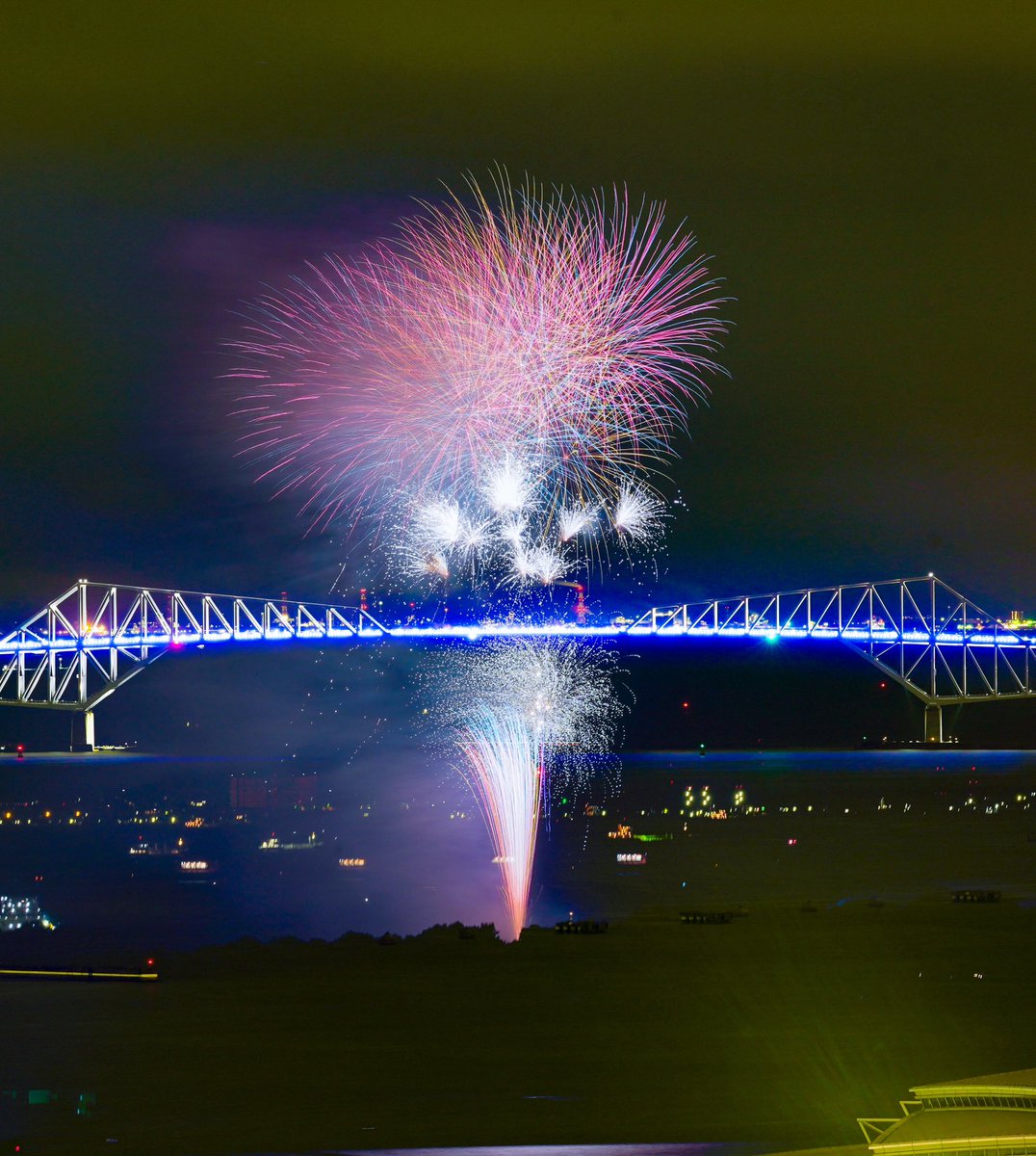 東京ゲートウェイと花火

#海の森公園 #TOKYOISLAND 
#キリトリセカイ 
#ファインダー越しの私の世界
#写真好きな人と繋がりたい
#カメラ好きな人と繋がりたい
#photo #α7III