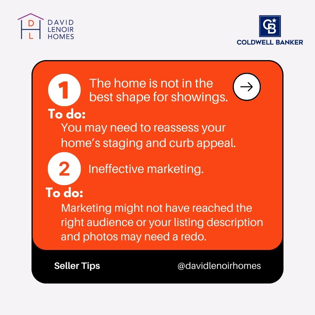 DLenoirHomes's tweet image. Don't lose hope if your property didn't sell during its first listing. This doesn't mean it's a hopeless case for your home in the market.

Get the sale you deserve! Get in touch with me today for a FREE consultation! #ExpiredListing #SellMyHome #FastSale #SellNow #davidlenoir