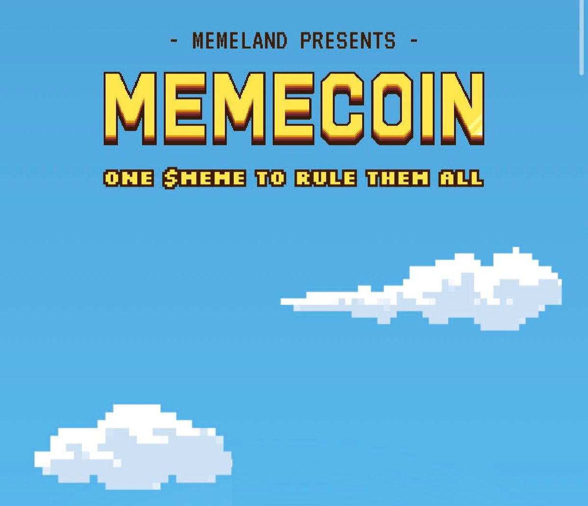 🏴‍☠️ 5 x @memecoin Waitlist Code Giveaway

📷 To participate :  
1. Follow @jackqkkk , @memecoin , @9gagceo , @Memeland 
2. Like and retweet this post 
3. TAG 3 friends and COMMENT : 'Ahoy!'  📷