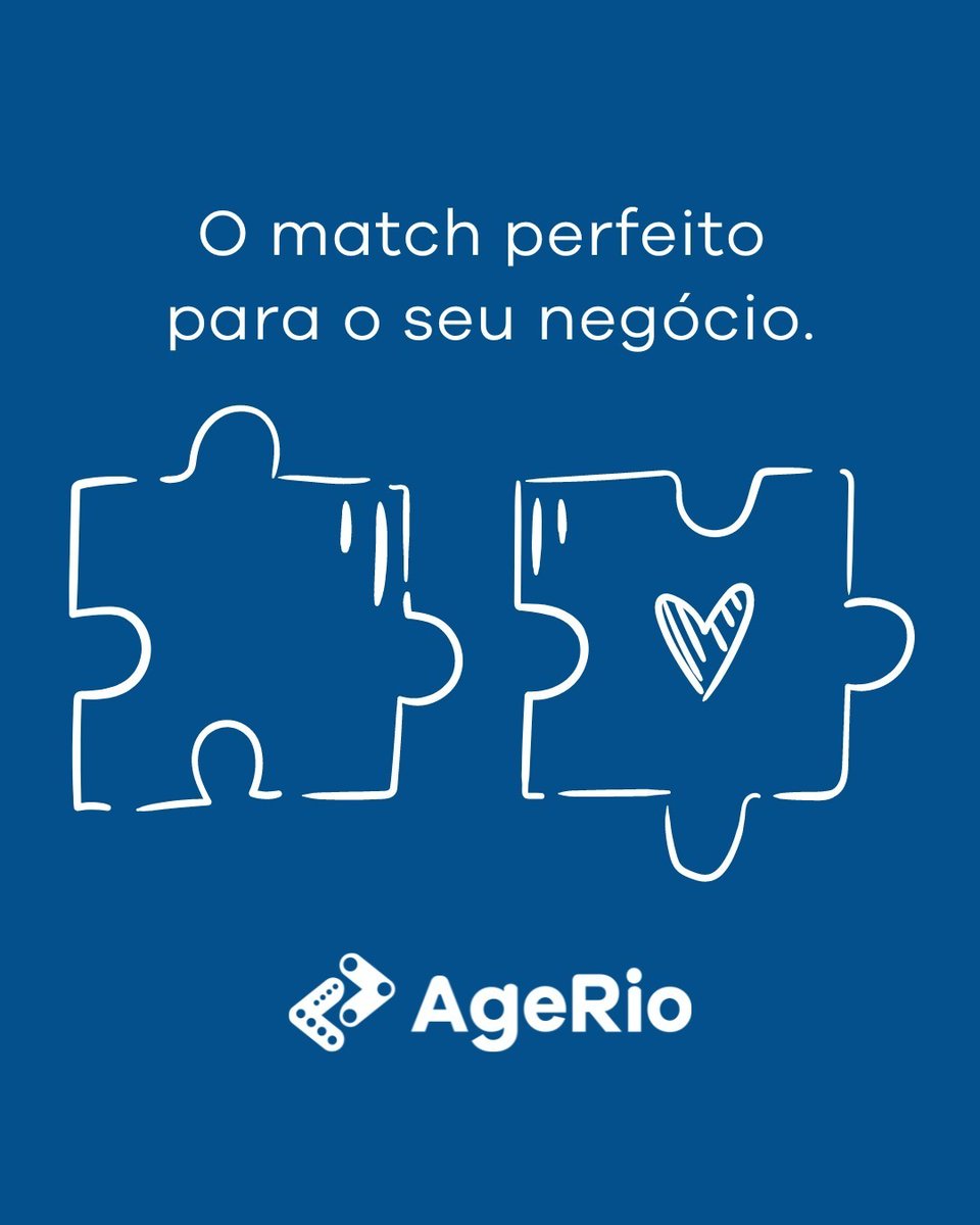 O amor está no ar! 💌

A AgeRio é o match perfeito para o seu negócio. Quer vê-lo prosperar? Acesse o link da bio e conheça nossas linhas de crédito!