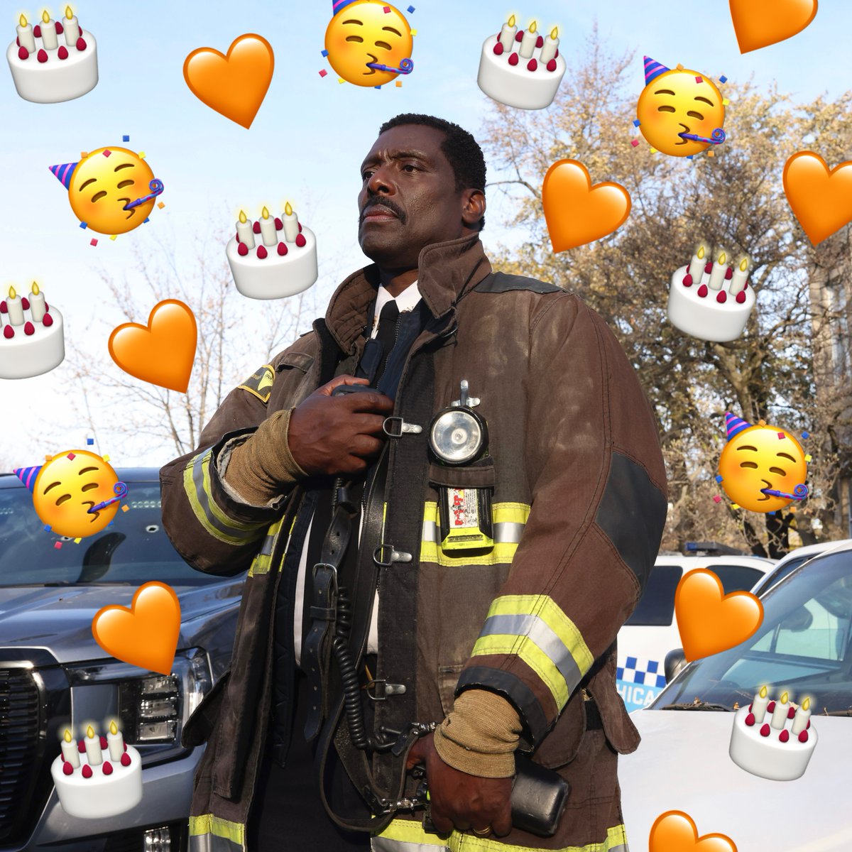 NBCOneChicago's tweet image. happy birthday to chicago fire legend, Eamonn Walker!