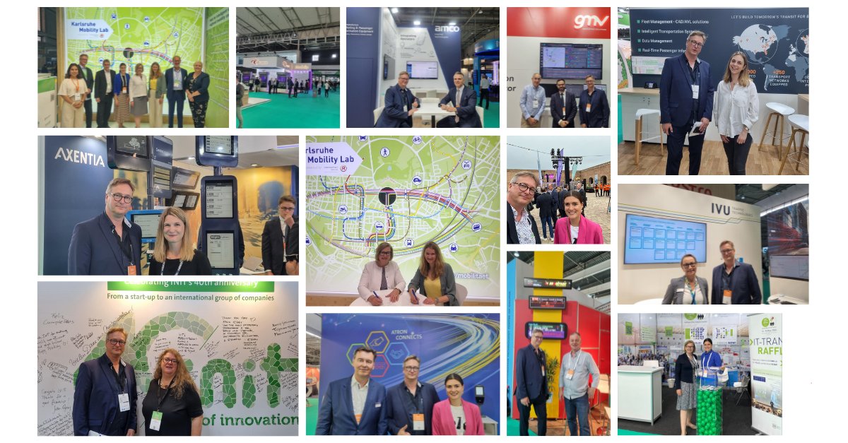 We are back from Barcelona with a lot of positive impressions, new partners, sponsors and exhibitors 😍 We would like to thank everyone who visited us at our booth and look forward to seeing lots of you at IT-TRANS 2024!

#uitpsummit #ittrans #messekalrsruhe #networking