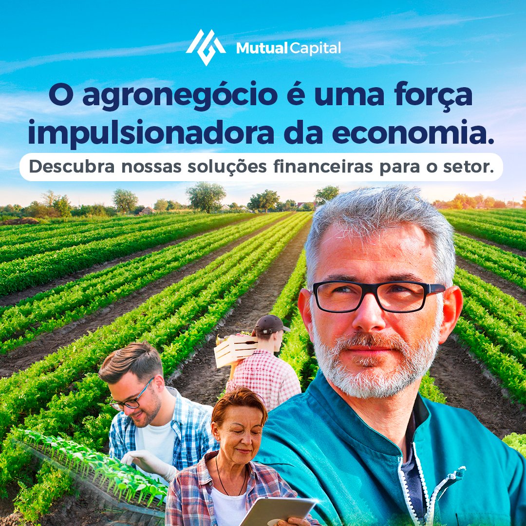 MutualCapital3's tweet photo. O agronegócio é uma das principais áreas de atuação da Mutual Capital. Oferecemos soluções financeiras personalizadas para o setor.  

#MutualCapital #Agronegócio #SolucõesFinanceiras #OportunidadesDeNegócio #Investimentos https://t.co/j3ljlRO0oB