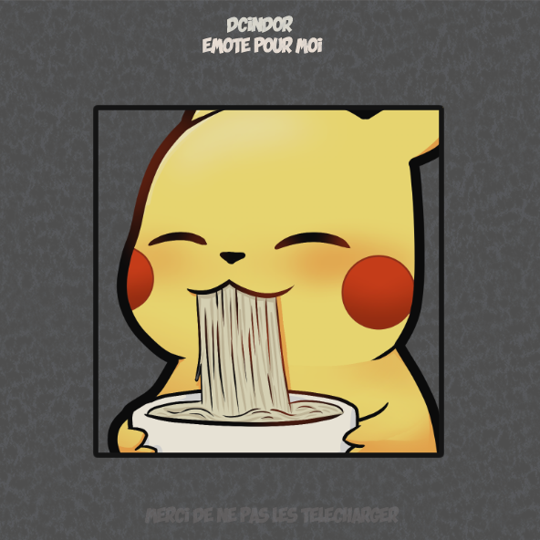 DCindor_'s tweet photo. Et 4 pikachus pour aujourd'hui ! ♥
#emote #commission #art #pikachu #pokemon #twitch https://t.co/ddHqzxfVQf