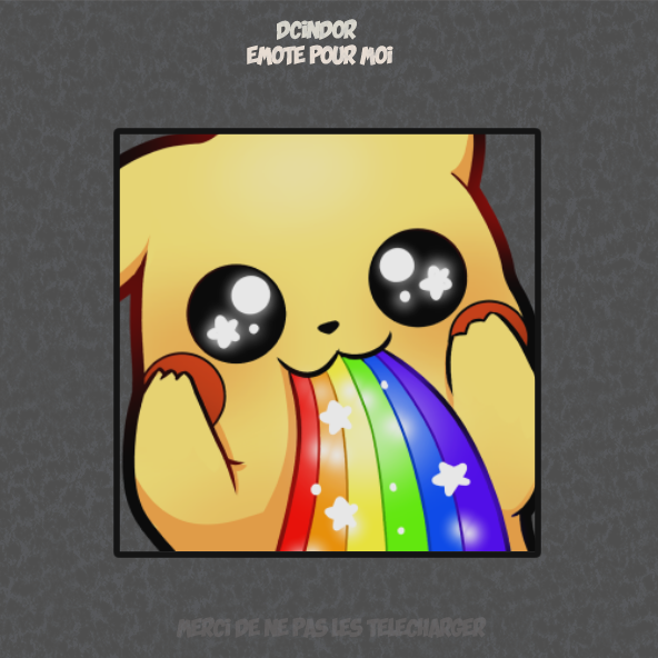 DCindor_'s tweet photo. Et 4 pikachus pour aujourd'hui ! ♥
#emote #commission #art #pikachu #pokemon #twitch https://t.co/ddHqzxfVQf