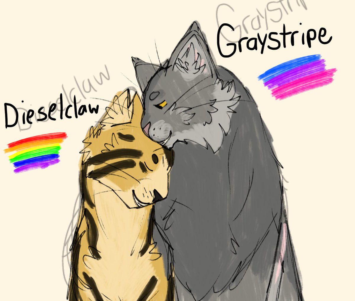 justcrafting1's tweet photo. various degrees of cute <3 (Ft @Leoisafckinnerd and @fusgia_ )
#myart #ArtistOnTwitter #twau #TheWolfAmongUs #Warriors #WarriorCats #Supernatural #fandomocs https://t.co/FL1IjuIN97