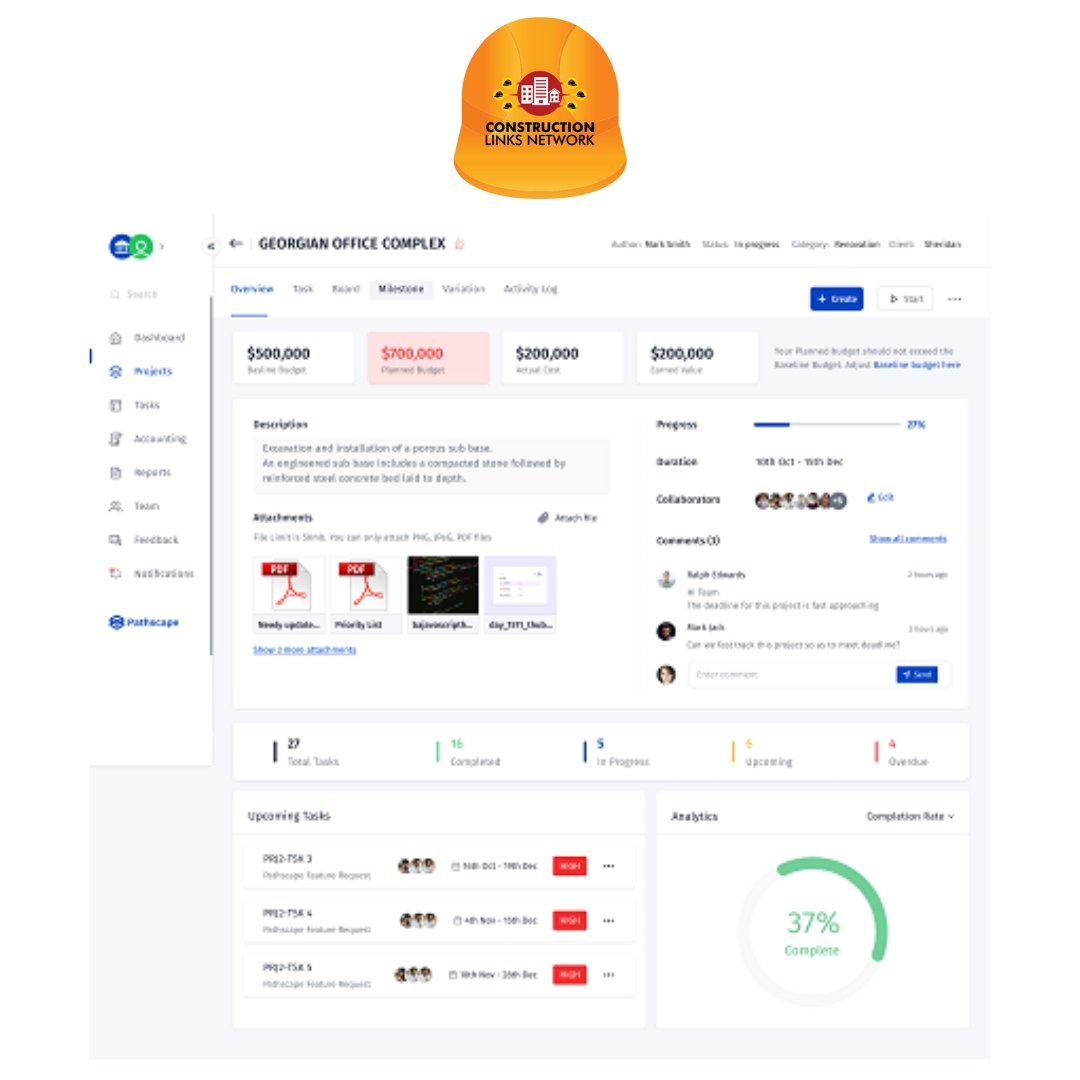 constructca's tweet image. Check out this week's #blog by pathscape.app - Embracing the Digital Shift: #Building from the Ground Up - t.ly/aH9s - #contech - @pathscape_app