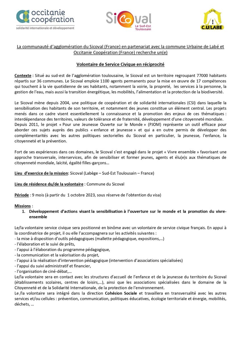 Conseil Local des Jeunes de Labé (CLJ/LABE) tweet media