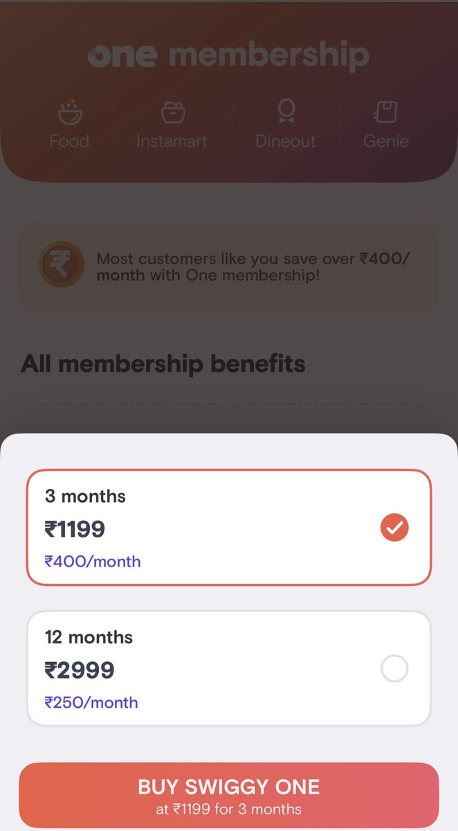 @SwiggyCares @Swiggy All my efforts were in vain to stop ordering food, until this happened. Last I paid ₹299 and now it’s ₹1199/-. Thanks for helping me to ditch online food. Now only #gharkakhana #swiggy #zomato #food #orderfood  #homefood. U really care for your customers🙏