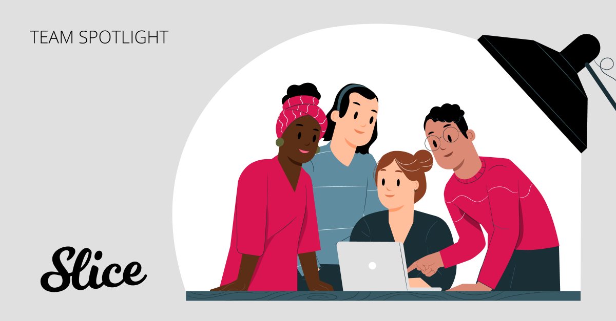 #TeamSpotlight: Product Management. At Slice, they manage the day to day, and the ins and outs of product builds, launches and enhancements. They work closely with all of our partners, &amp; rallies the teams to turn objectives into realities. We think they’re amazing. 🎉