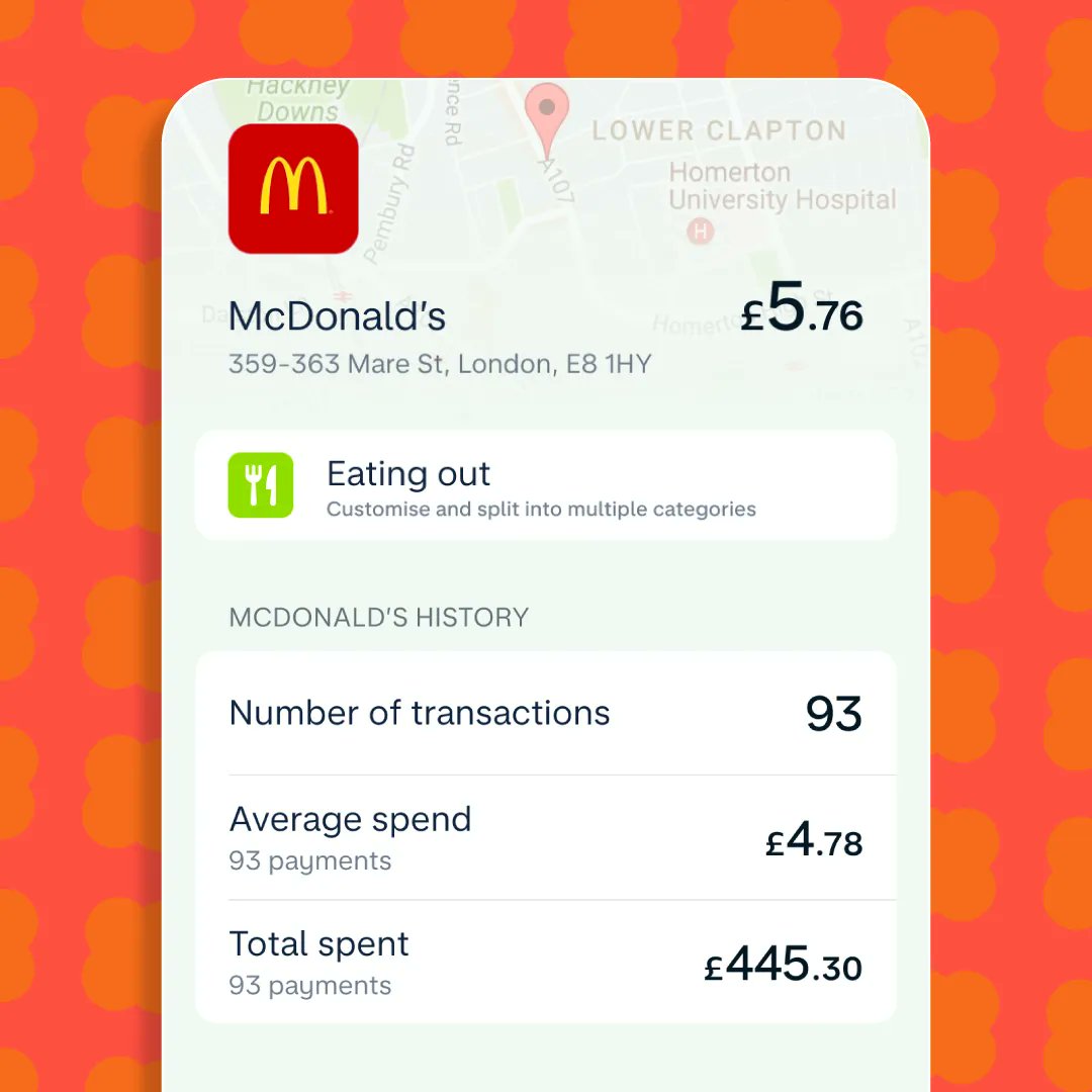 PSA: Scroll down on any transaction in Monzo to see your full spending history.

Sorry in advance.