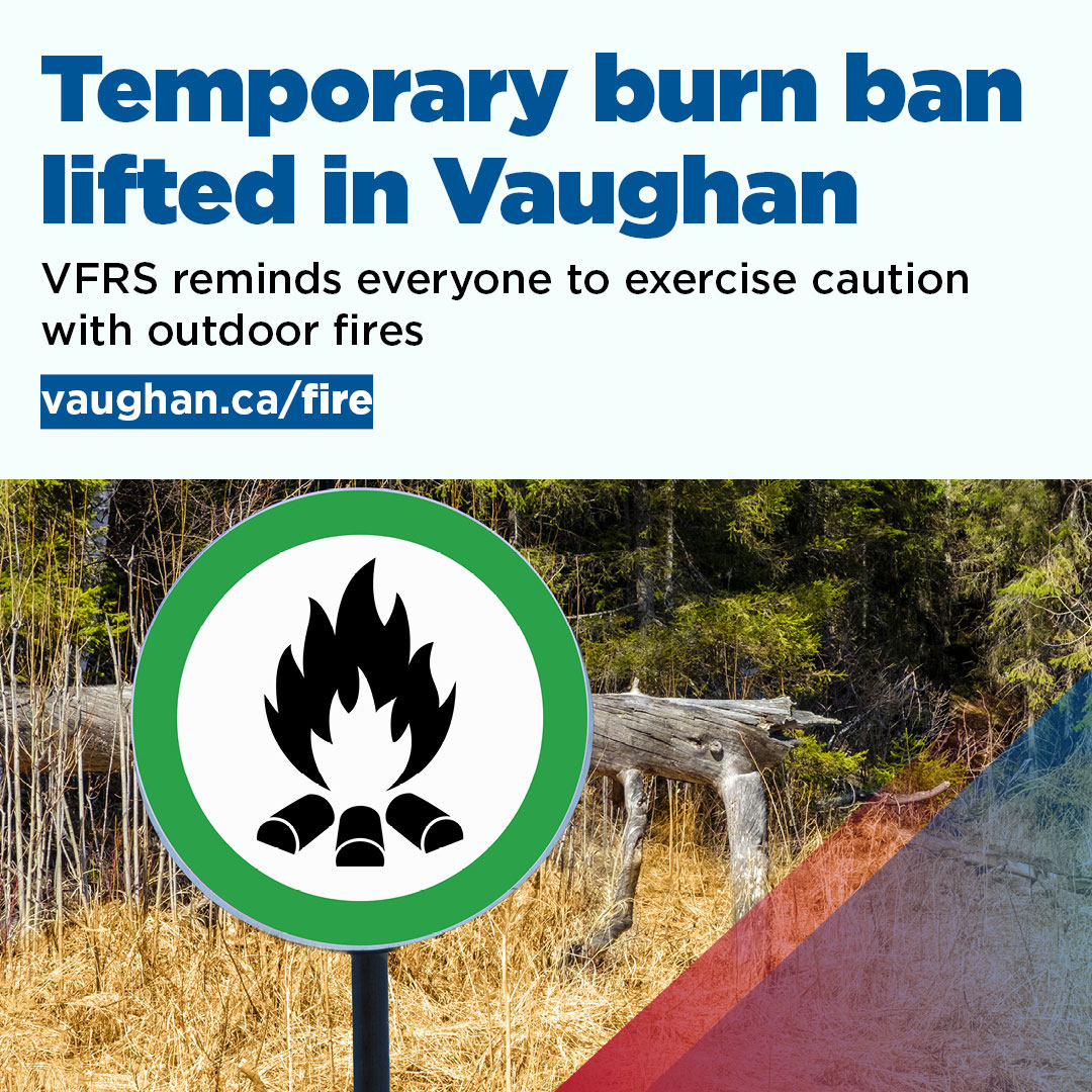 City of Vaughan on Twitter "Due to the improving weather conditions