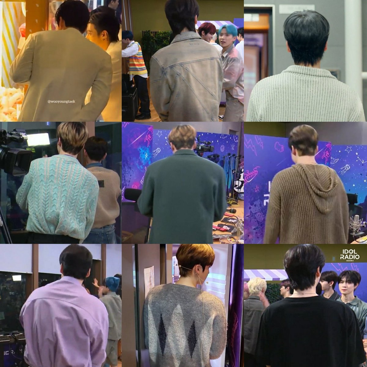 yunho's back.. his broad shoulders😭