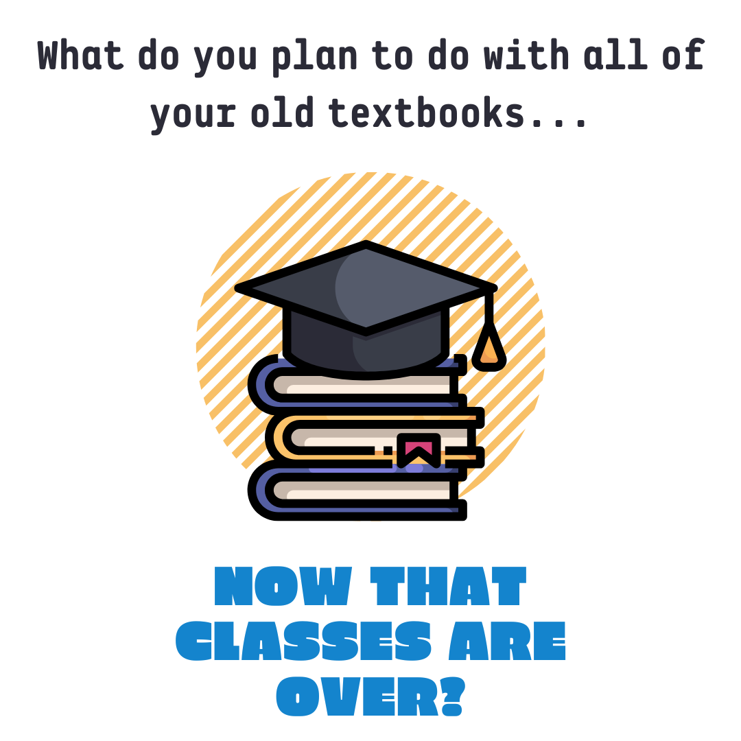 You don't need your old textbooks from previous classes anymore, so why not sell them back to us and get some of your cash back?  Get a quote today at sellbackyourBook.com or by using our smartphone app! #textbooks #sellingbooks #usedbooks #cashback