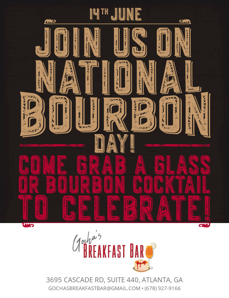 Join us on National Bourbon Day! June 14th - Sit back, relax and sip on your favorite bourbon! spt.to/LWagm