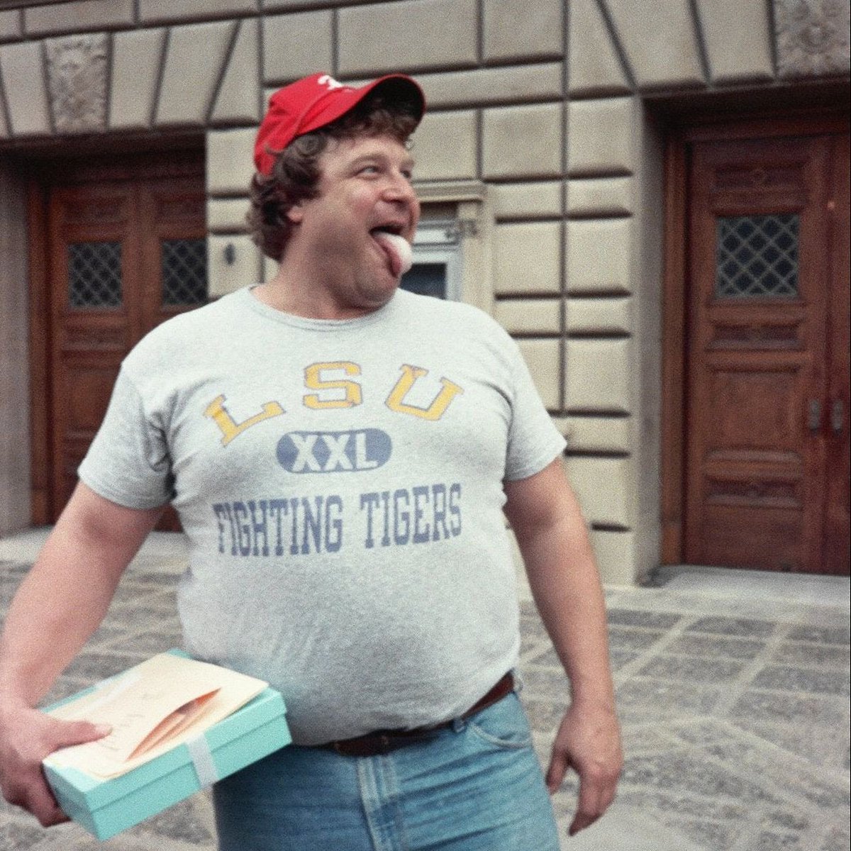 bocockbrothers's tweet photo. LSU fans showing up to Omaha like https://t.co/MLye2L0zQB