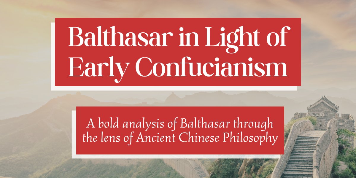 UNDPress's tweet photo. In BALTHASAR IN LIGHT OF EARLY CONFUCIANISM, Brown uses the lens of ancient Chinese philosophy to analyze Christology. This brilliant study will give you a deeper understanding of Balthasar's work and Christology in general. #NDPGems #Confucius #theology https://t.co/z7EoH3wP3v https://t.co/XsDIaCPfoT