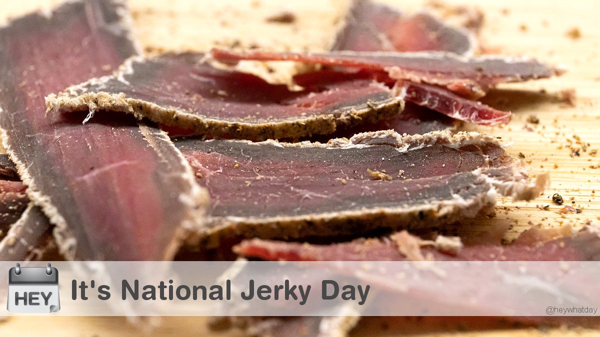 It's National Jerky Day! 
#NationalJerkyDay #JerkyDay #Meat