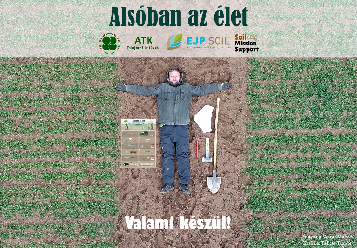 #CitizenScience could be the best way for #citizenengagement. #CitSci 'Alsóban az élet' youtu.be/MaWVT-u1wps has been a great success in Hungary. It is the programme that has reached the most people since the Institute @soil_sciences was founded. #SoilHealth #soilmission
